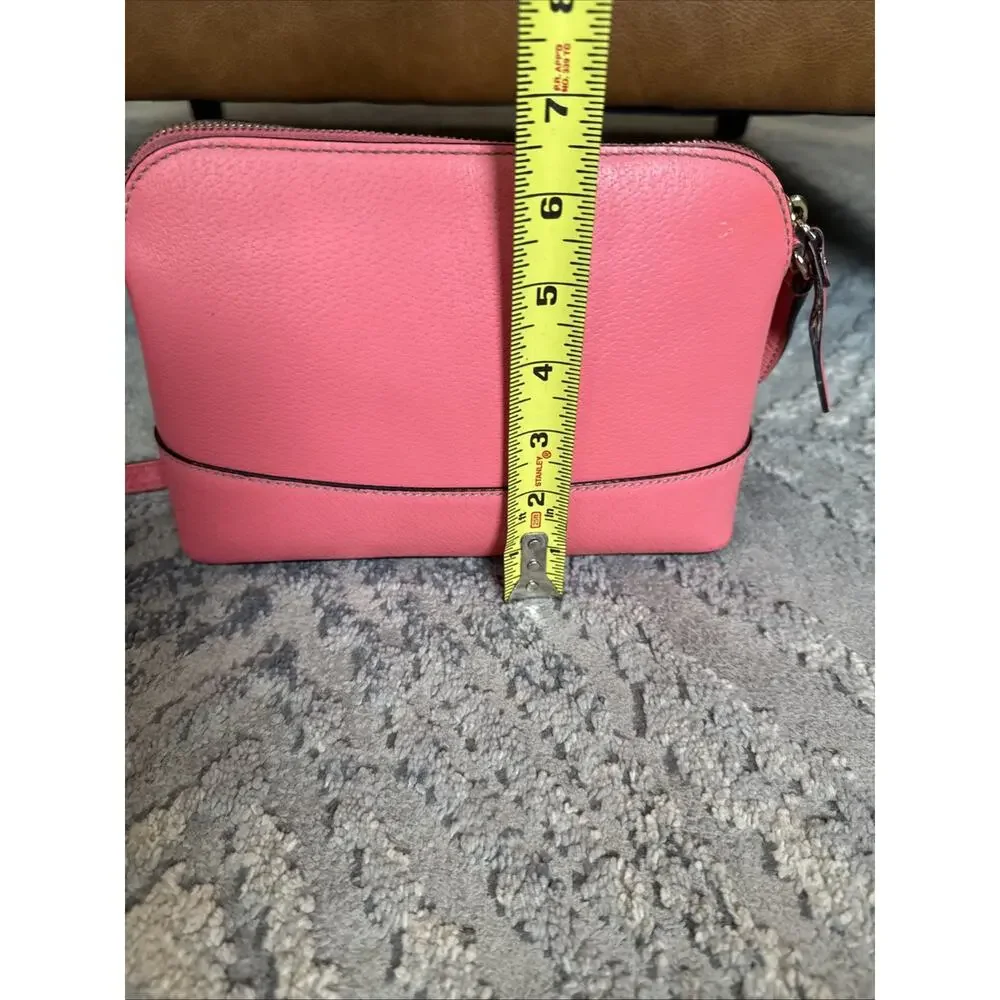 Watermelon Pink Kate Spade Dome Crossbody Purse